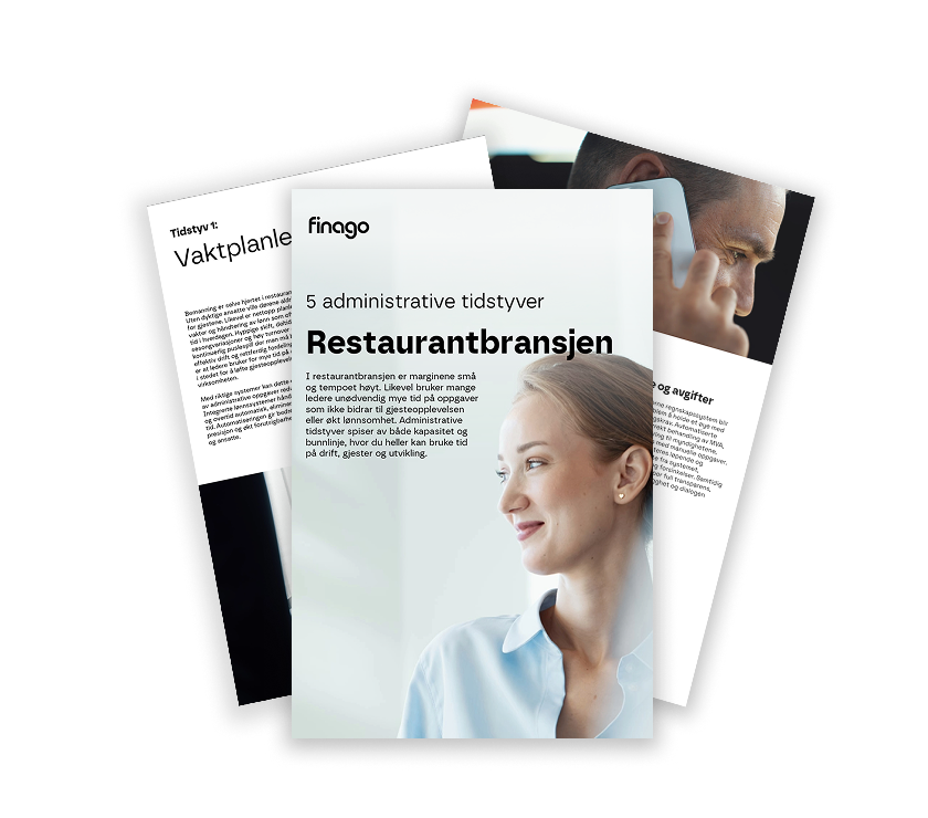 Mock up _ NO - Guide - 5 administrative tidstyver resturantbransjen