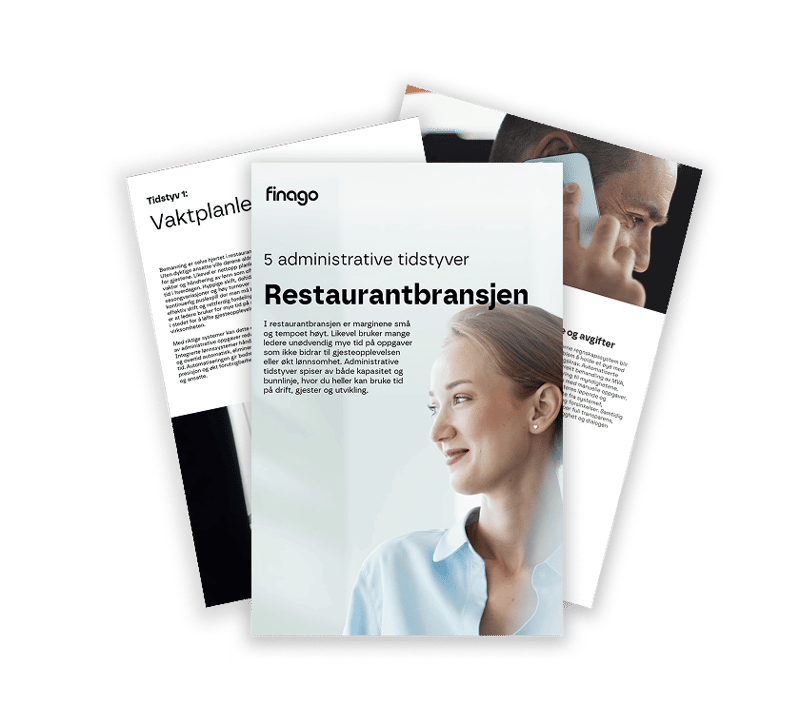 Mock up _ NO - Guide - 5 administrative tidstyver resturantbransjen