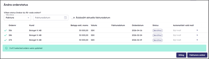 Invoicemultipleorders