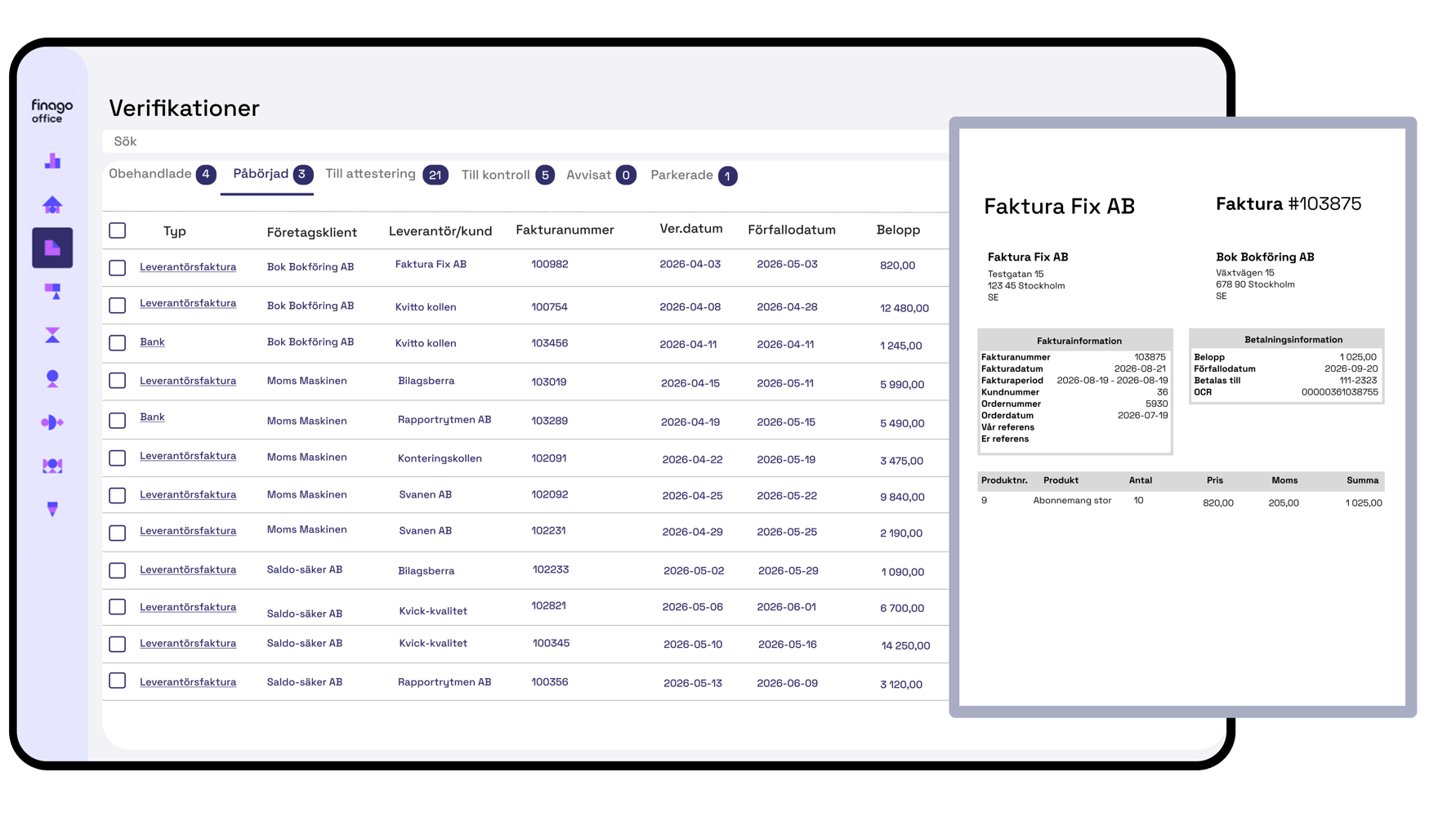 Web version - Verifikationshantering 3.0