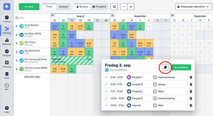 dager planlegger busy-1